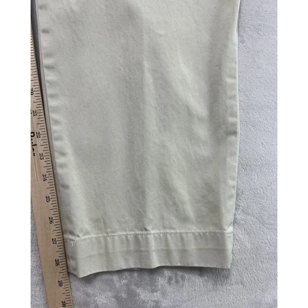 VTG Polo Ralph Lauren Ethan Pants Men 42x30 Khakis Pleated Twill Cotton Trouser